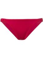 Duskii 'oasis' Slim Regular Bikini Bottoms, Women's, Size: 14, Red, Neoprene