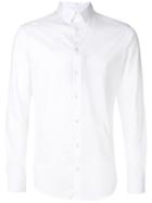 Giorgio Armani Plain Button Shirt - White