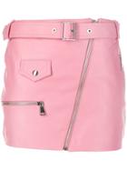 Manokhi Fitted Biker Skirt - Pink