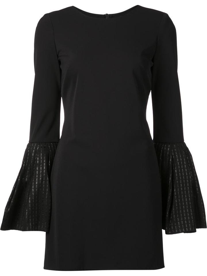 Haney 'jean' Bell Sleeved Dress, Women's, Size: 4, Black, Polyamide/spandex/elastane