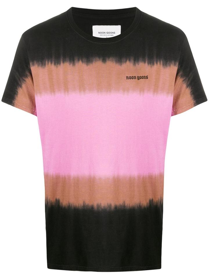 Noon Goons Colour Blocked Short Sleeve T-shirt - Black