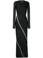 Y/project Stretch Maxi Dress - Black