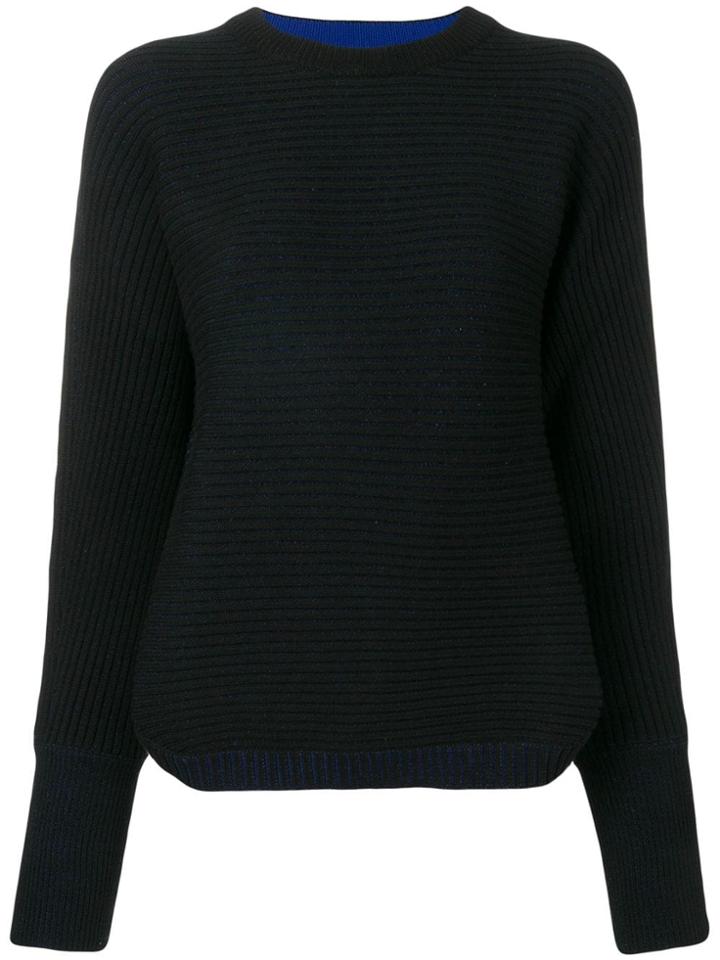 Kenzo Ribbed Logo Jumper - Black