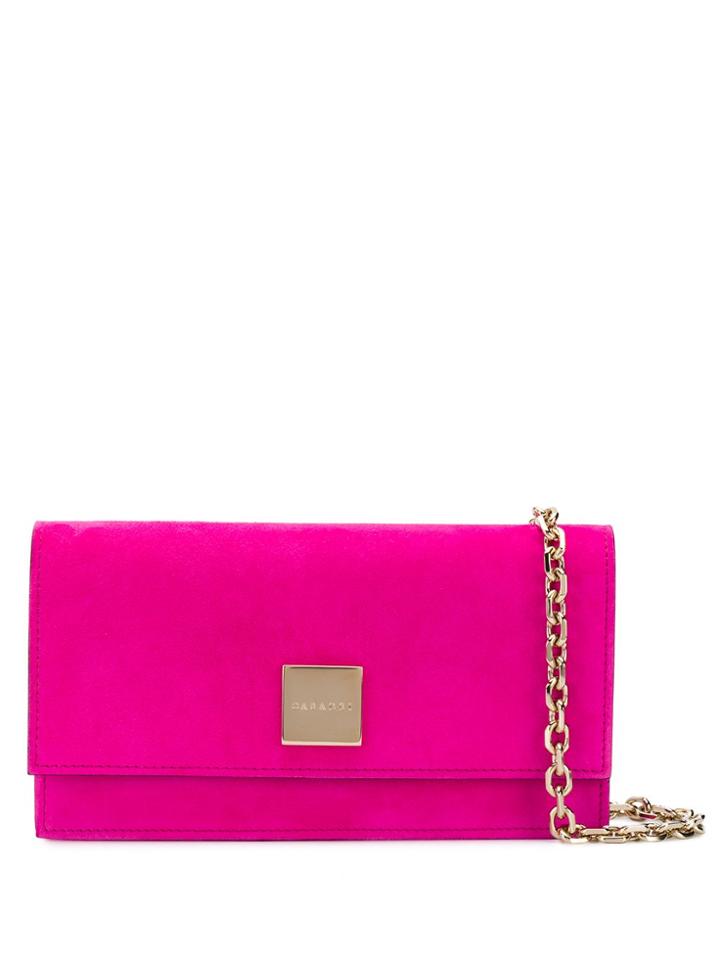Casadei Logo-plaque Shoulder Bag - Pink