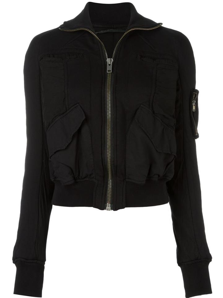 Haider Ackermann Multi-pocket Bomber Jacket - Black