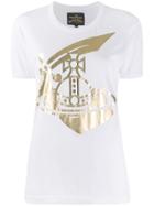 Vivienne Westwood Anglomania Logo Printed T-shirt - White