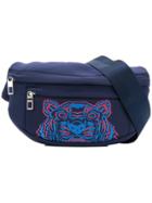 Kenzo Tiger Belt Bag - Blue