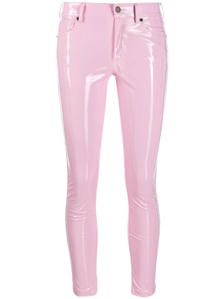 Laneus Five Pocket Design Trousers - Pink
