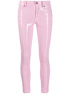 Laneus Five Pocket Design Trousers - Pink
