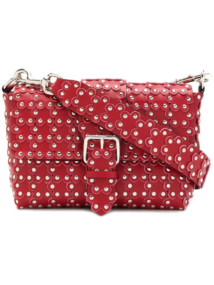 Red Valentino Flower Studded Shoulder Bag