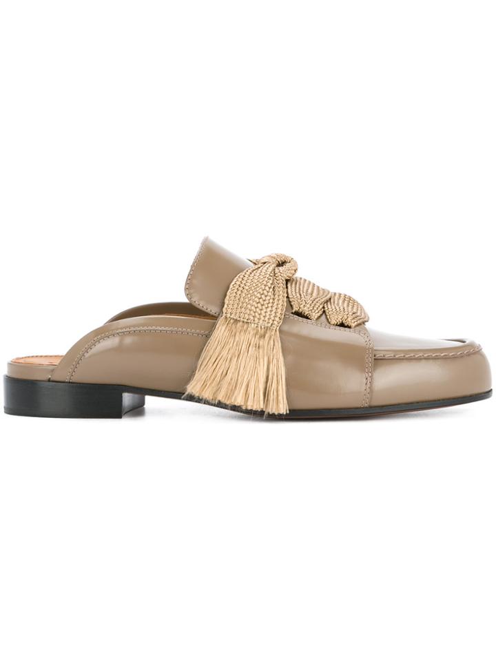 Chloé Harper Mules - Brown