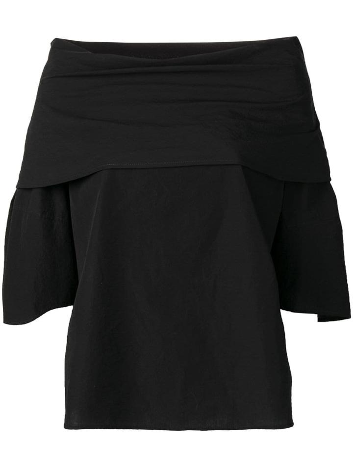 Paule Ka Off-the-shoulder Top - Black