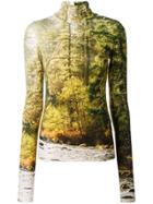 R13 Nature Print Sweater - Green