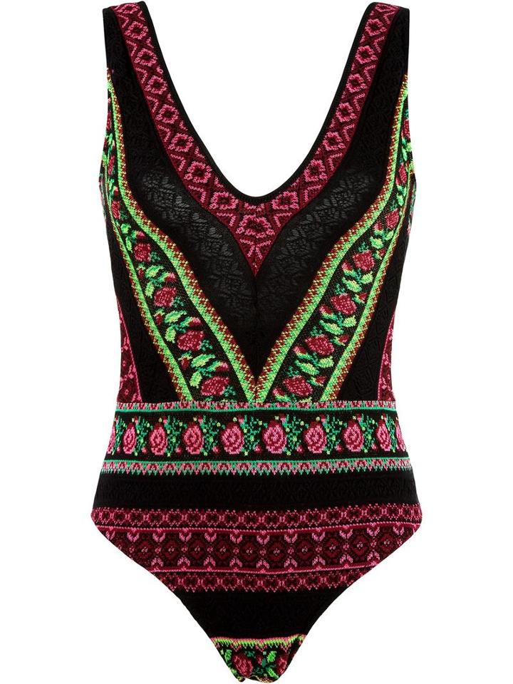 Cecilia Prado Crochet Swimsuit, Women's, Size: G, White, Polyester/acrylic/viscose
