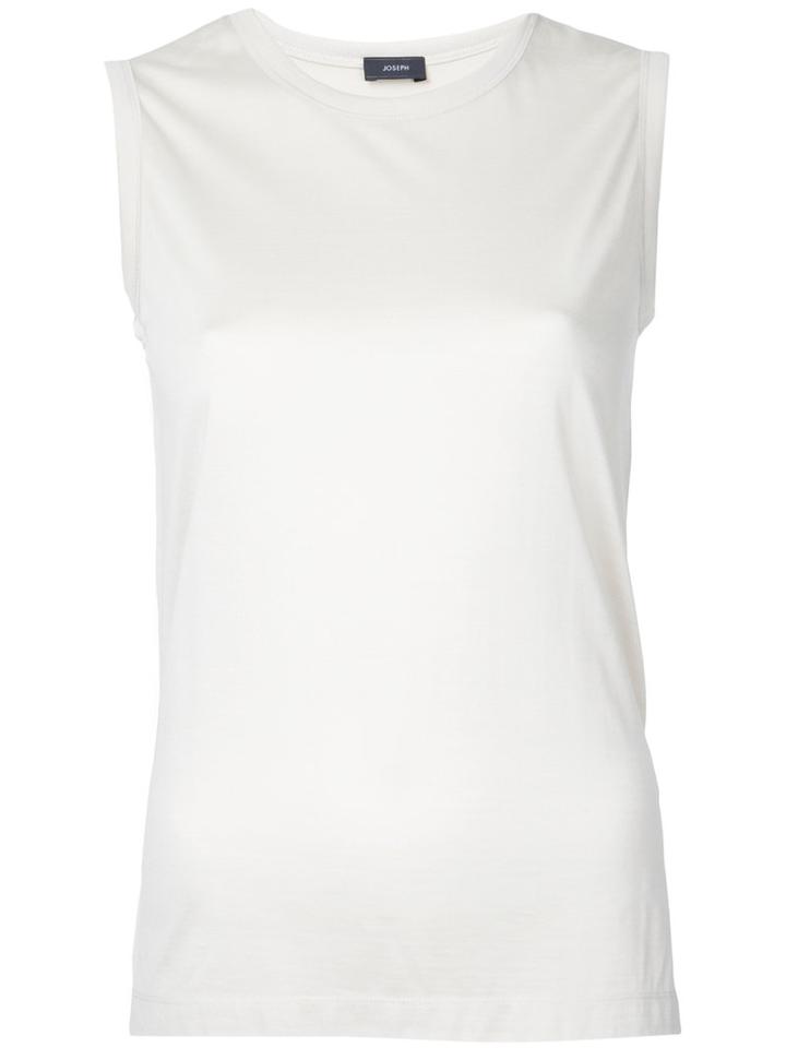 Joseph - Sleeveless Top - Women - Silk - Xs, Nude/neutrals, Silk