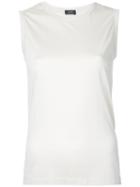 Joseph - Sleeveless Top - Women - Silk - Xs, Nude/neutrals, Silk