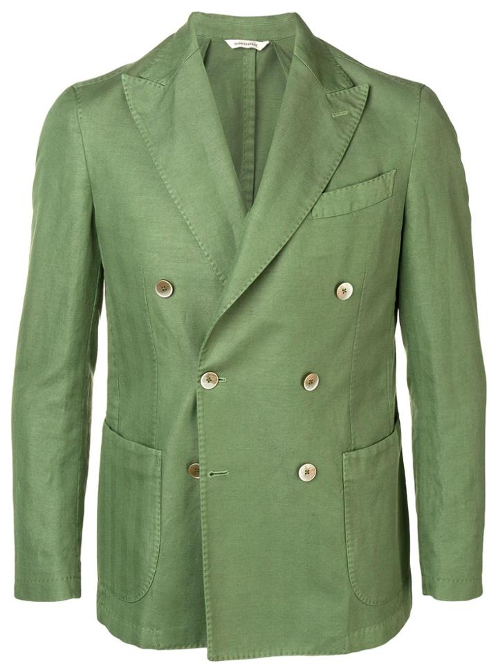 Al Duca D'aosta 1902 Double Breasted Blazer - Green