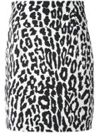 Versace Collection Printed Pencil Skirt - Multicolour