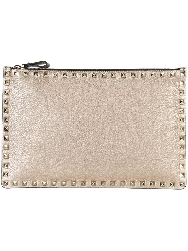 Valentino 'rockstud' Flat Pouch