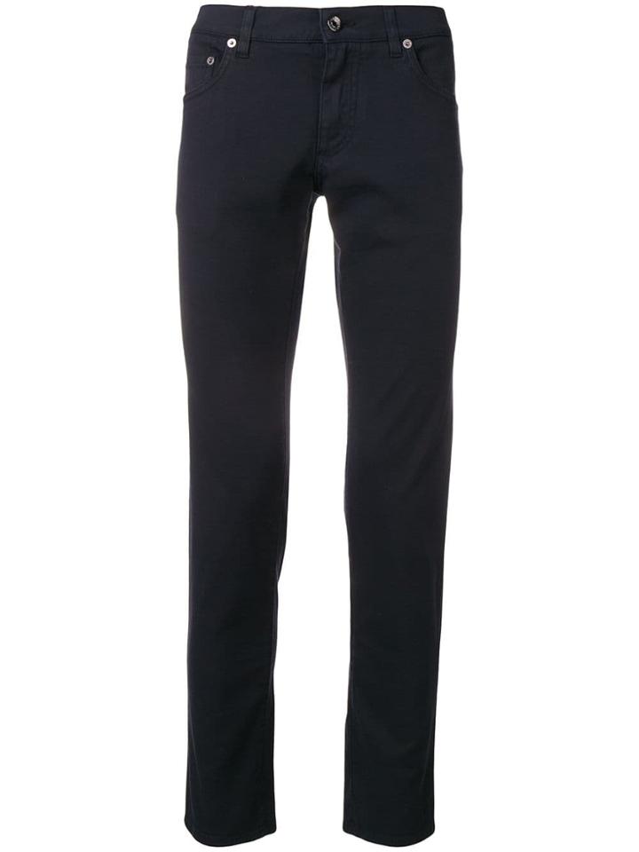 Dolce & Gabbana Low-rise Skinny Jeans - Blue