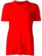 Alexander Wang Knitted Top, Women's, Size: Xs, Red, Silk/merino