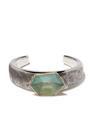 Brooke Gregson Hera Engraved Bracelet - Blue