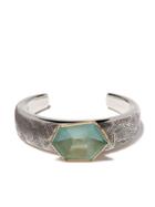 Brooke Gregson Hera Engraved Bracelet - Blue