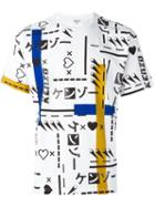 Kenzo Print T-shirt, Men's, Size: Large, White, Cotton