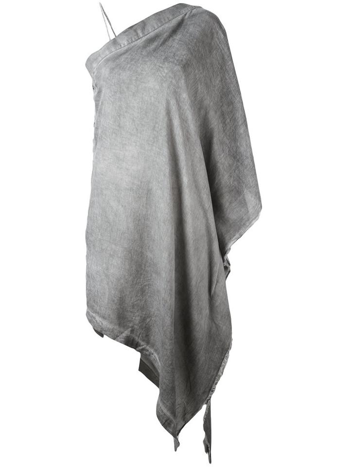 Lost & Found Rooms Trapeze Dress, Women's, Size: Medium, Grey, Cotton