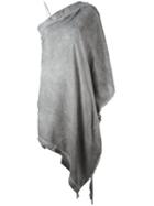 Lost & Found Rooms Trapeze Dress, Women's, Size: Medium, Grey, Cotton