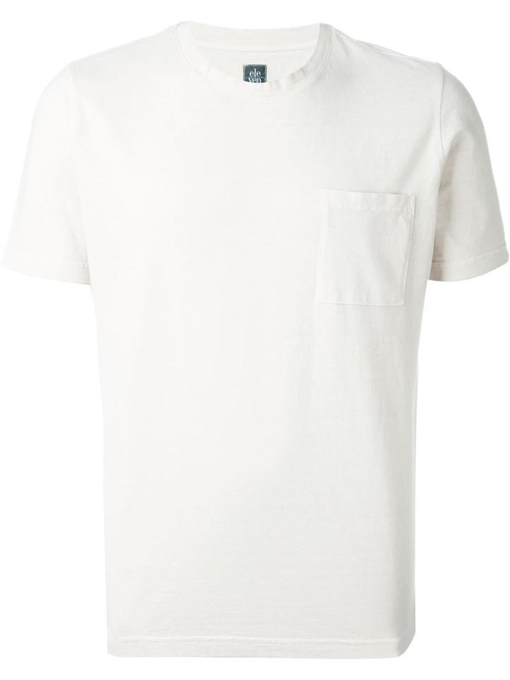 Eleventy Pocket T-shirt, Men's, Size: Xl, Nude/neutrals, Cotton