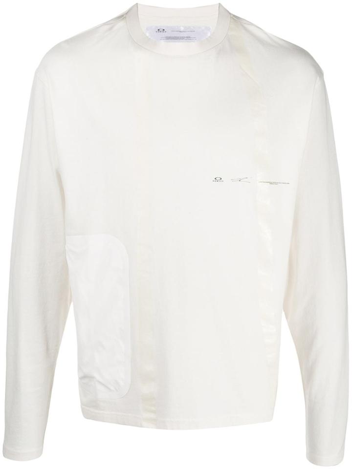 Oakley By Samuel Ross Zip Pocket T-shirt - White