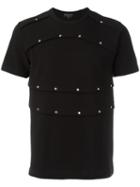 Comme Des Garçons Homme Plus Studded T-shirt, Men's, Size: Large, Black, Cotton