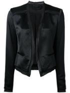 Diane Von Furstenberg - Fitted Blazer - Women - Viscose - 8, Black, Viscose