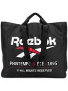 Reebok Large Logo Shopping Tote - Black