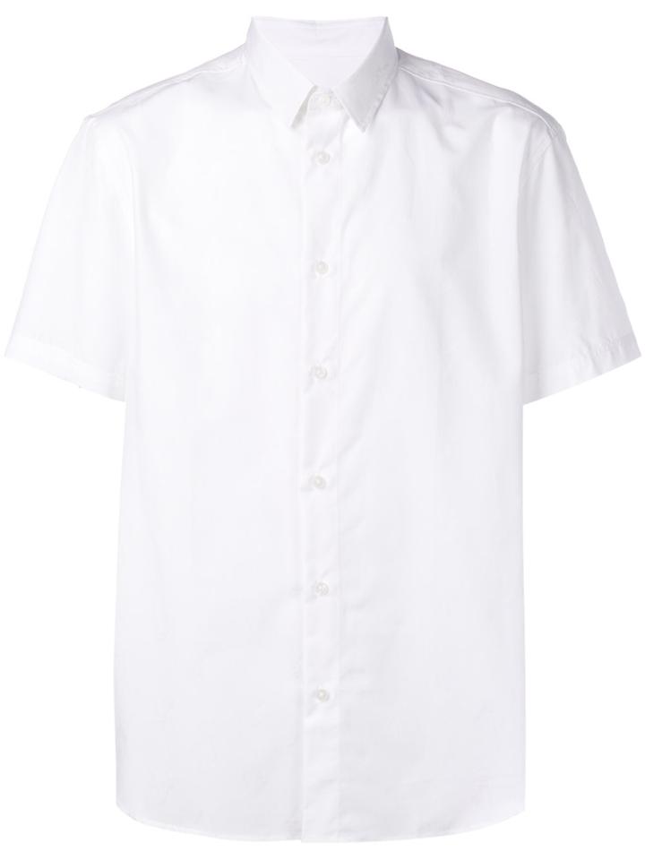 Versace Jeans Classic Curved Hem Shirt - White