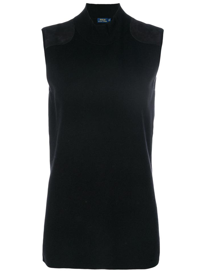 Polo Ralph Lauren High Neck Top - Black