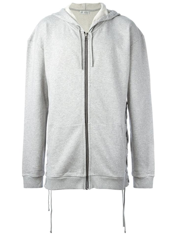 Faith Connexion Zipped Hoodie - Grey