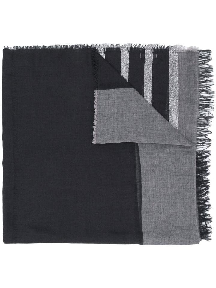 Fabiana Filippi Striped Scarf - Blue