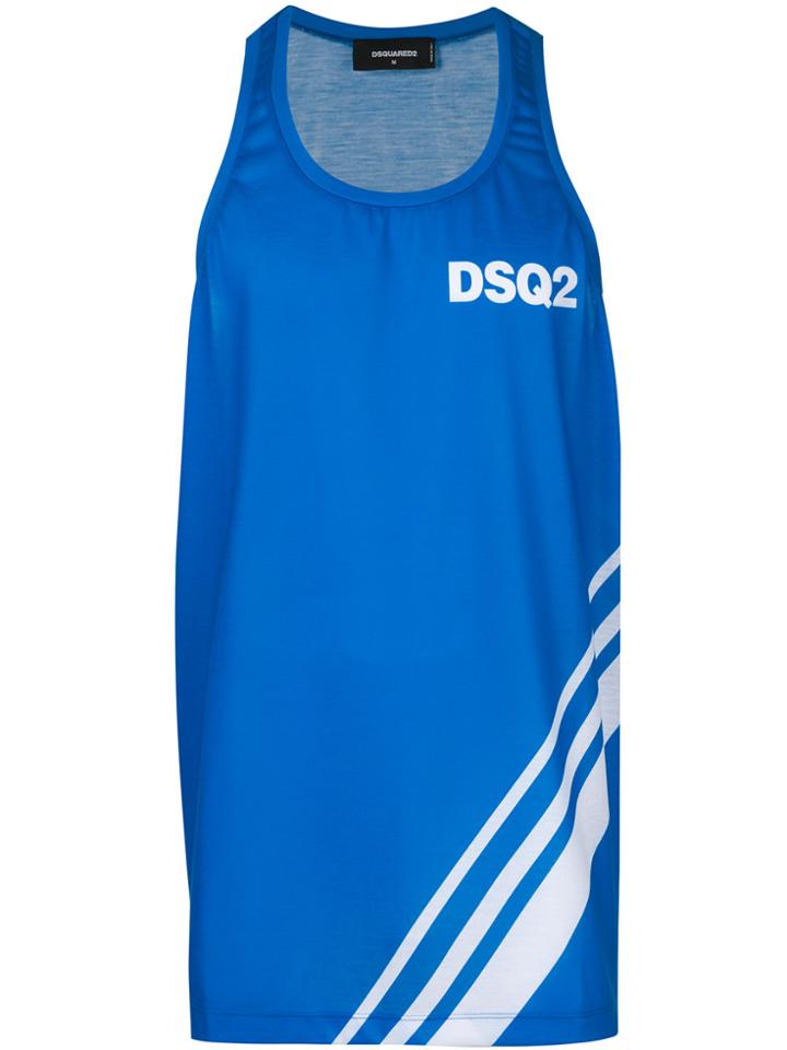 Dsquared2 Branded Track Top - Blue