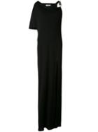 Lanvin - One Shoulder Gown - Women - Viscose - 40, Black, Viscose