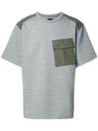 Juun.j - Shortsleeved T-shirt - Men - Cotton/polyester - 50, Grey, Cotton/polyester