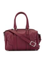 Tibi Samedi Crossbody Bag - Purple