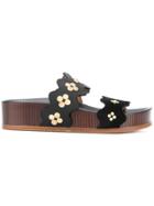 Chloé Lauren Platform Sandals - Black