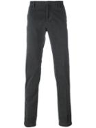 Boss Hugo Boss Classic Chinos, Men's, Size: 50, Grey, Cotton/spandex/elastane