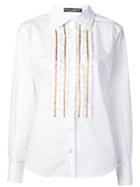 Dolce & Gabbana Ruffle Shirt - White