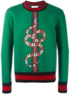 Gucci Snake Print Sweatshirt