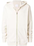 Ih Nom Uh Nit Long Sleeved Zipped Hoodie - Neutrals