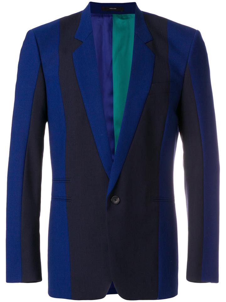 Paul Smith Stripe Insert Blazer - Blue