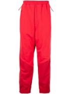 Juun.j Panelled Track Trousers - Red